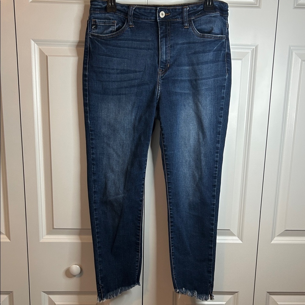 Dark Wash Women’s Slim Jeans - Blue